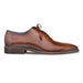 Enterprise Brown Calfskin Men’s Plain Toe Shoe By Mezlan Made In Spain Brand