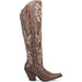 Dan Post Men Brown Jilted 20 Snip Toe Over the Knee Boot