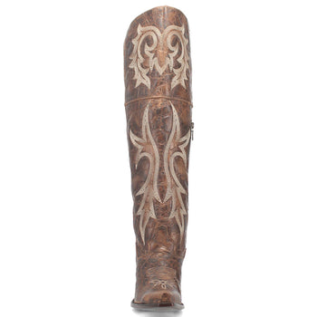Dan Post Men Brown Jilted 20 Snip Toe Over the Knee Boot - Image 3