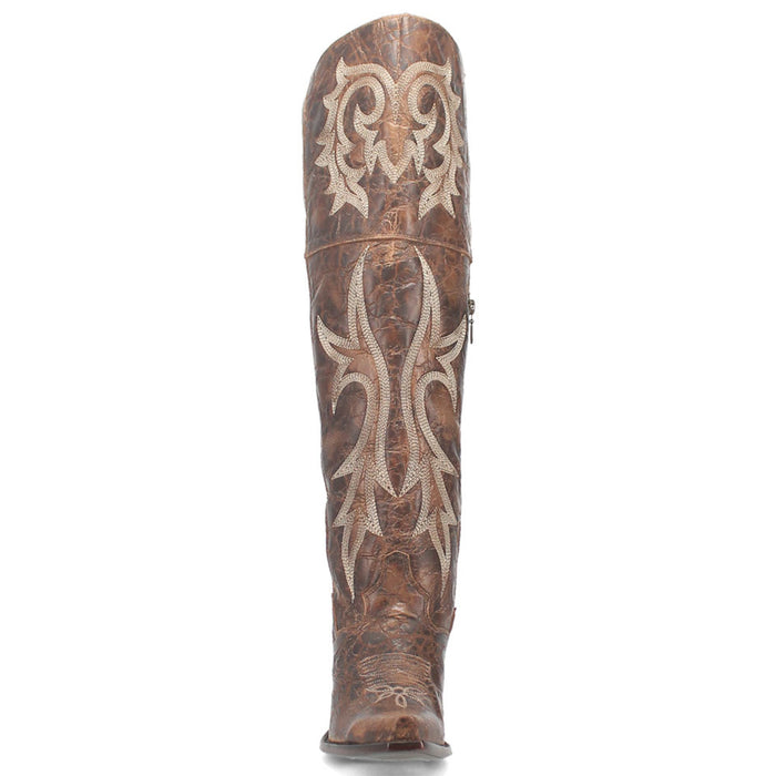 Dan Post Men Brown Jilted 20 Snip Toe Over the Knee Boot