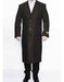 3 Button Ankle length Wool Dress Brown Top Coat/Overcoat | Winter men's Topcoat Sale