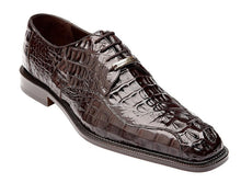 Belvedere Chapo Brown Hornback Mens Dress Shoes