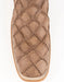 Ferrini Bronco Men's Print Pirarucu Fish Square Toe Boots Handcrafted Brown
