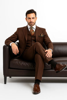 Brown Three-Piece 