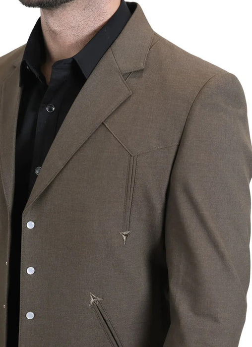Traje Vaquero Sstilo Chalino Para Hombre Black Brown Navy Tan Gray