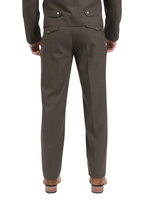 Traje Vaquero Sstilo Chalino Para Hombre Black Brown Navy Tan Gray