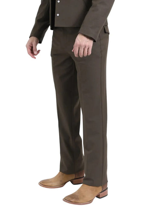 Traje Vaquero Sstilo Chalino Para Hombre Black Brown Navy Tan Gray