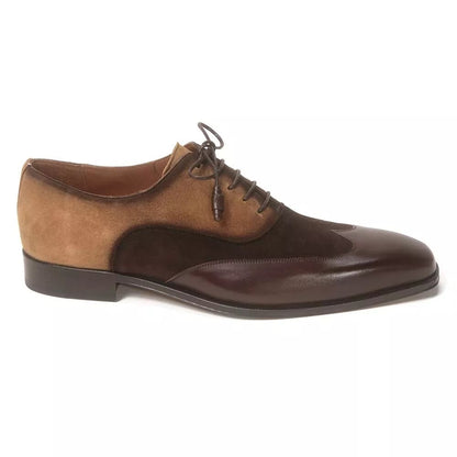 Mens Exotic Sneakers - Alligator Sneakers By Brand in Color Brown and Cognac - Image 3