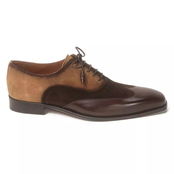 Mens Exotic Sneakers - Alligator Sneakers By Brand in Color Brown and Cognac - Image 3
