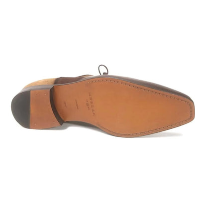 Mens Exotic Sneakers - Alligator Sneakers By Brand in Color Brown and Cognac - Image 2