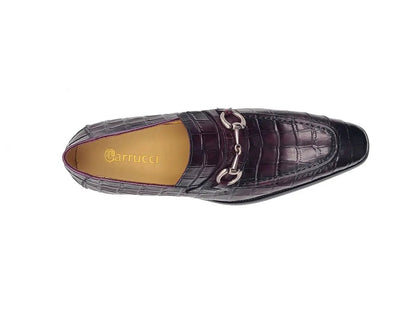 Buckle Loafer w Gator Embossed Leather - Image 15