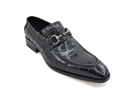 Buckle Loafer w Gator Embossed Leather - Image 4