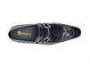 Carrucci Buckle Loafer w Gator Embossed Leather