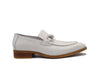 Carrucci Buckle Loafer w Gator Embossed Leather