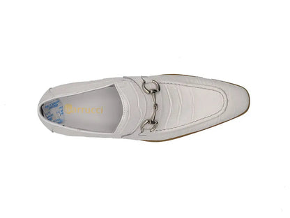 Buckle Loafer w Gator Embossed Leather - Image 34