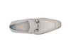 Carrucci Buckle Loafer w Gator Embossed Leather