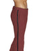 Men'S Burgundy Two Front Pockets Classic Fit Tuxedo Pant Burgundy Tuxedo