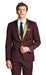 Burgundy ~ Wine ~ Maroon Suit And Gold Tuxedo Suit For Men Burgundy Tuxedo