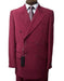 Burgundy ~ Maroon Suit ~ Wine Color Double Breasted Suits
