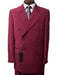 Burgundy ~ Maroon Suit ~ Wine Color Double Breasted Suits