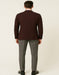 Mens Burgundy Paisley Tuxedo Blazer – Slim Fit Formal Dinner Jacket - Velvet Fabric - Slim Fitted