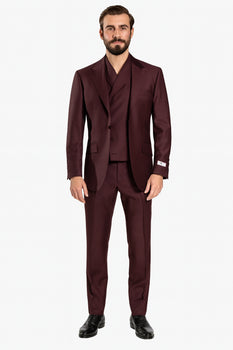 burgundy wide leg dress pants Burgundy High Waist Wide Leg Pants, Office Trousers