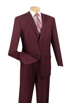 Mens Vinci Two Button Texture Weave Suit