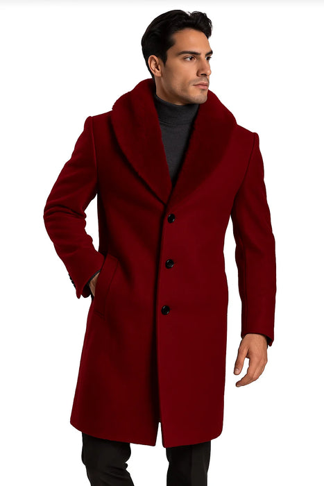 Burgundy Topcoat 