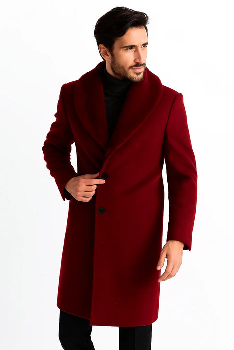 Burgundy Topcoat 