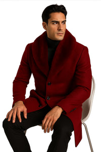 Burgundy Topcoat 