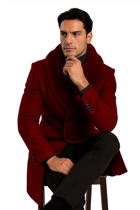 Burgundy Topcoat 