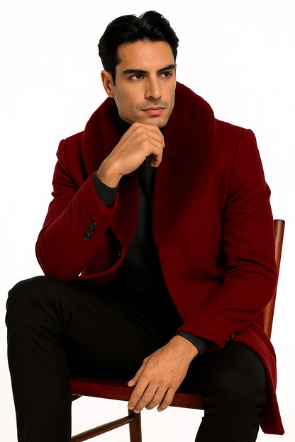 Burgundy Topcoat 