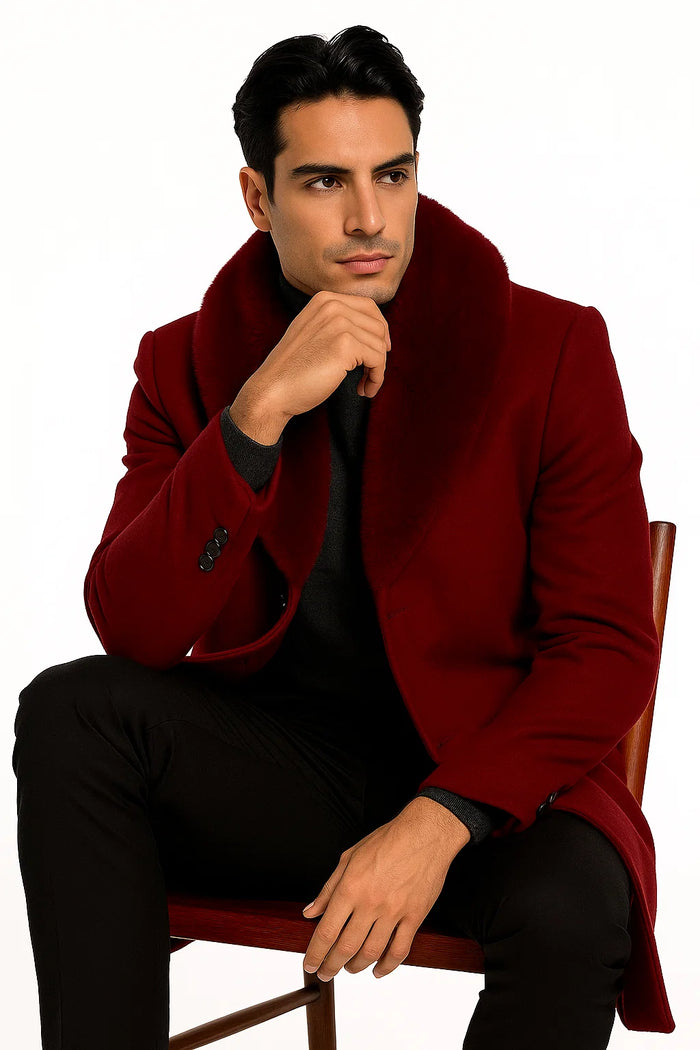 Burgundy Topcoat 