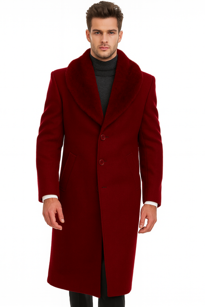 Burgundy Topcoat 