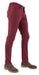 Jeans in Burgundy, Skinny fit