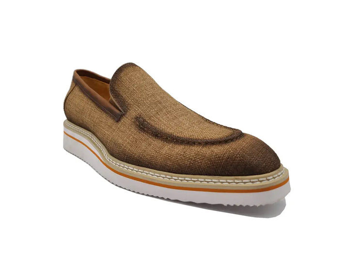 Burnished Linen Loafer - Image 3