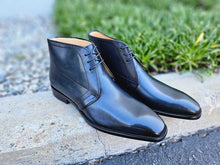 Burnished Calfskin Chukka Boot by Carrucci