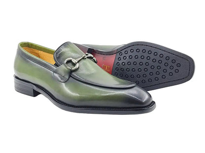 Burnished Calfskin Horsebit Loafer - Image 10