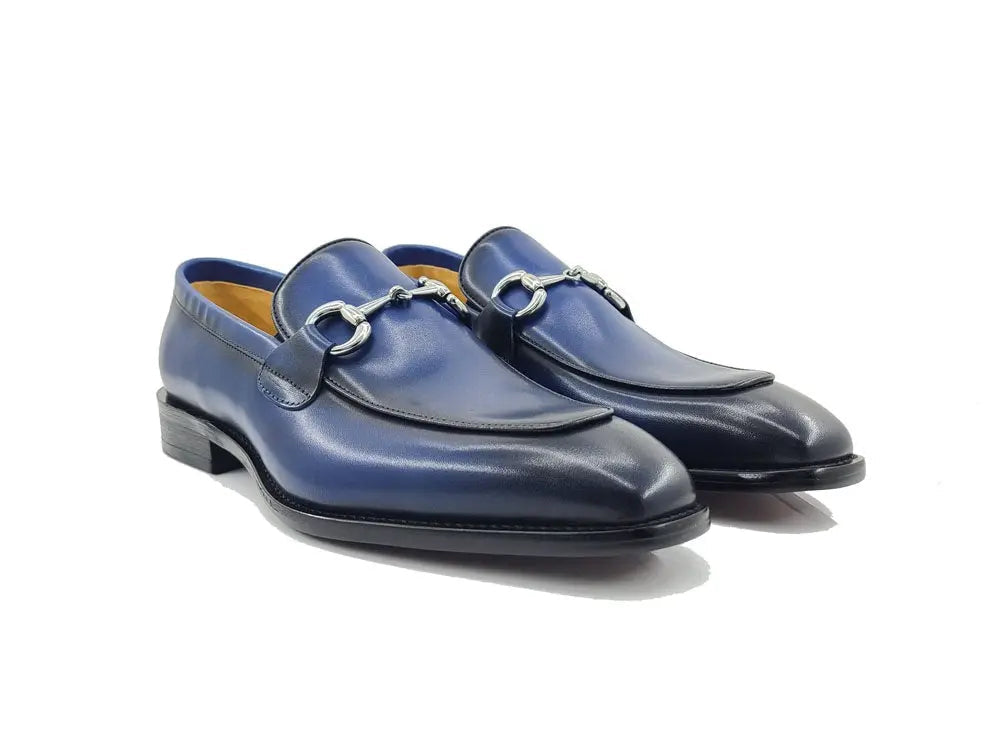 Burnished Calfskin Horsebit Loafer - Image 20
