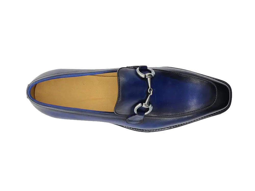 Burnished Calfskin Horsebit Loafer - Image 23