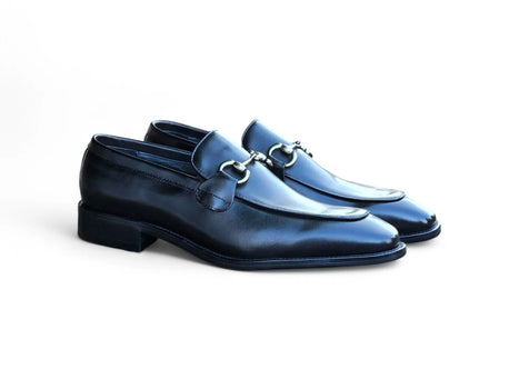Burnished Calfskin Horsebit Loafer - Image 24