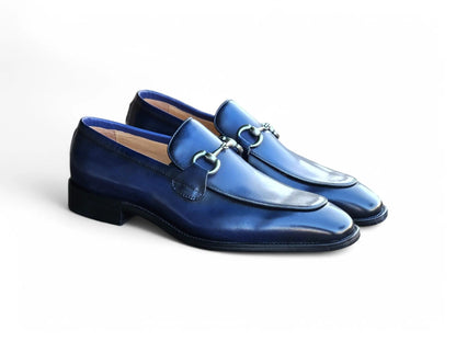 Burnished Calfskin Horsebit Loafer - Image 19