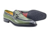 Carrucci Burnished Calfskin Horsebit Loafer - Luxury Italian Style