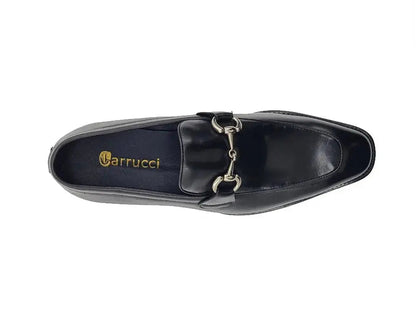 Carrucci Burnished Calfskin Horsebit Loafer - Luxury Italian Style