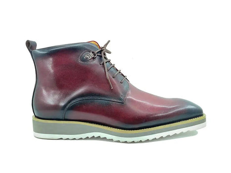 Burnished Calfskin Lace-Up Boot - Image 11