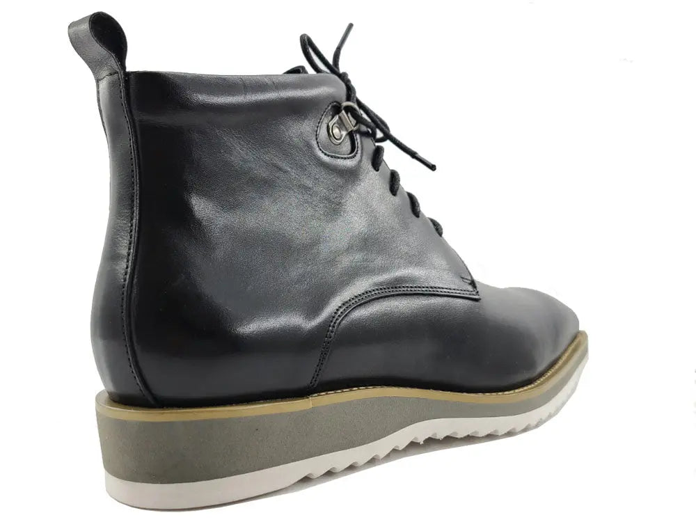Burnished Calfskin Lace-Up Boot - Image 21