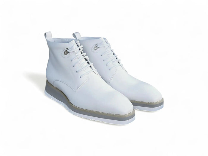 Burnished Calfskin Lace-Up Boot - Image 18