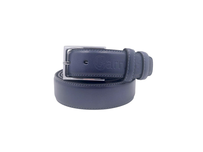 Burnished Calfskin Leather Belt - Image 2