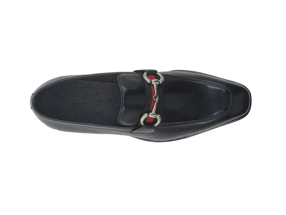 Carrucci Burnished Calfskin Loafer - Luxury Slip-On Shoe