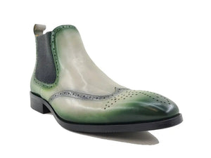 Burnished Calfskin Wingtip Boot - Image 2